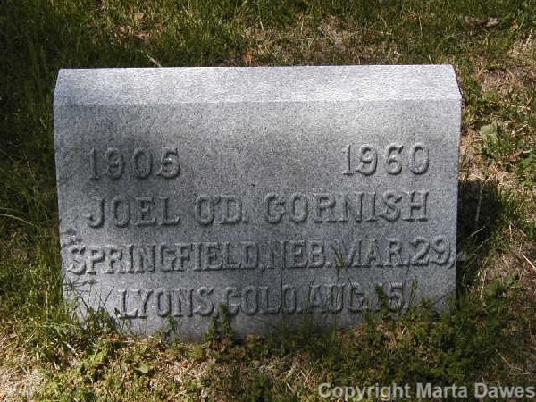 Joel O. D. Cornish